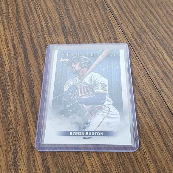 2022 Topps Series 1 Byron Buxton Stars of the MLB #SMLB-12 Minnesota Twins - Picture 2 of 3